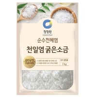 Korean coarse sea salt for brining kimchi