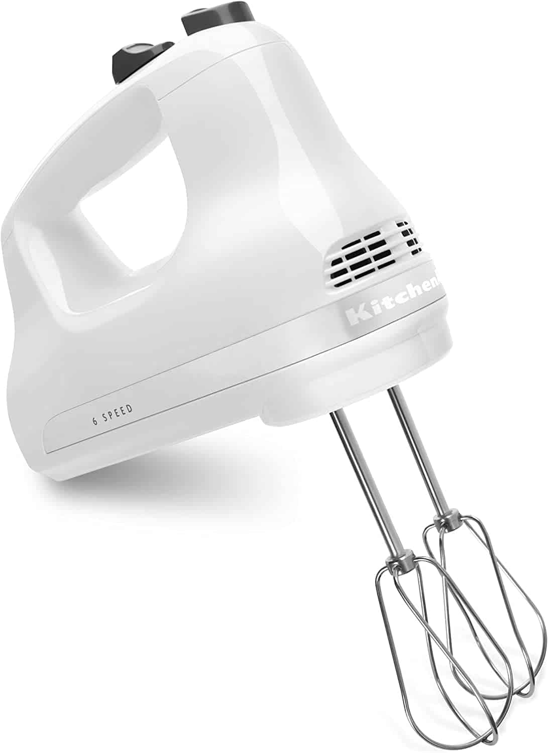 hand mixer kitchenaid white