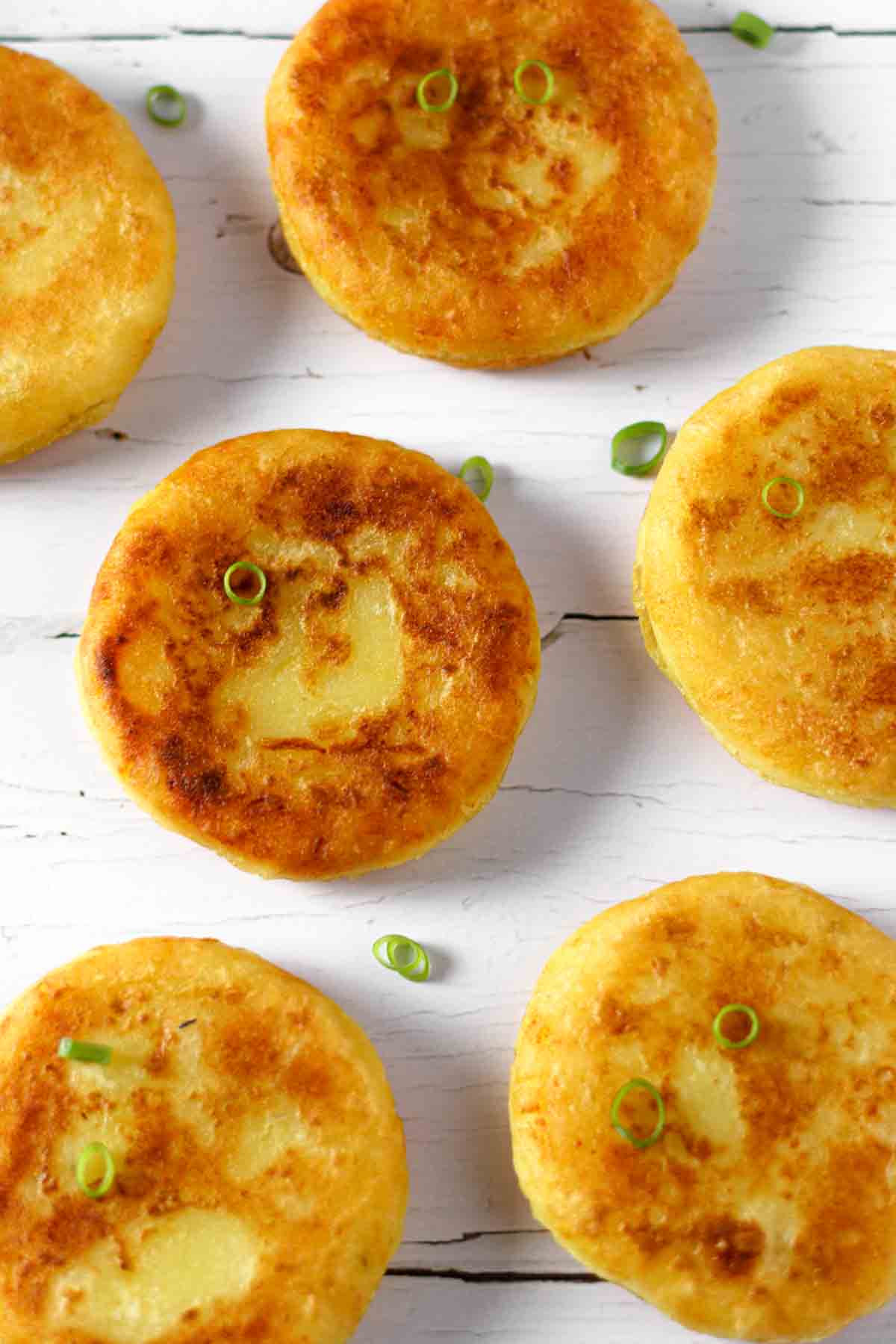 korean cheese potato pancakes