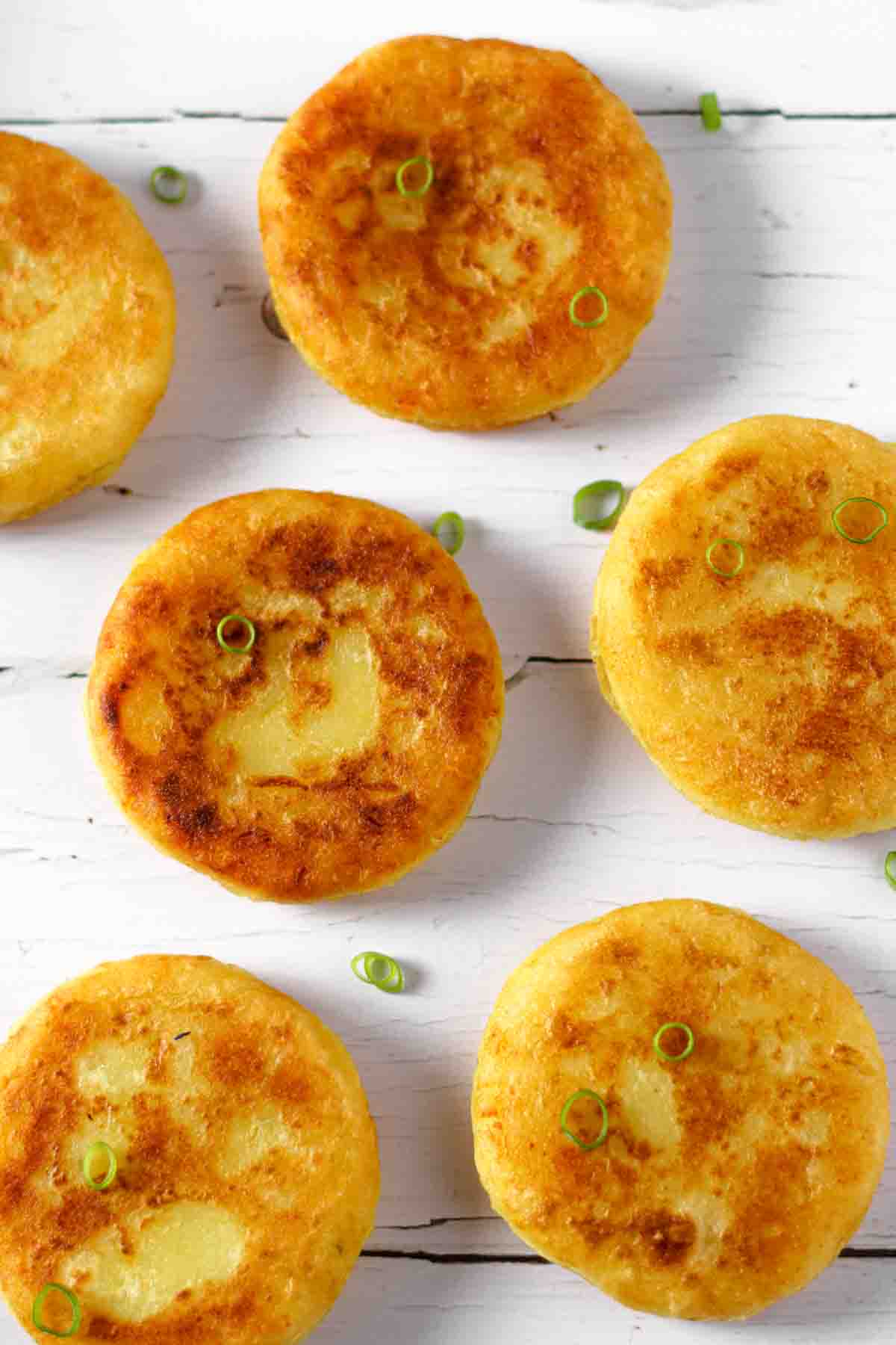 korean cheese potato pancakes