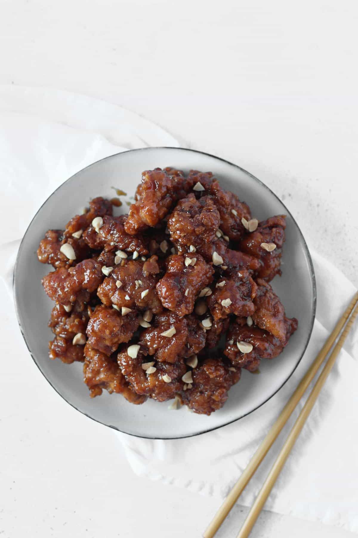 Soy Garlic Korean Fried Chicken – Dakgangjeong (Extra Crunchy)