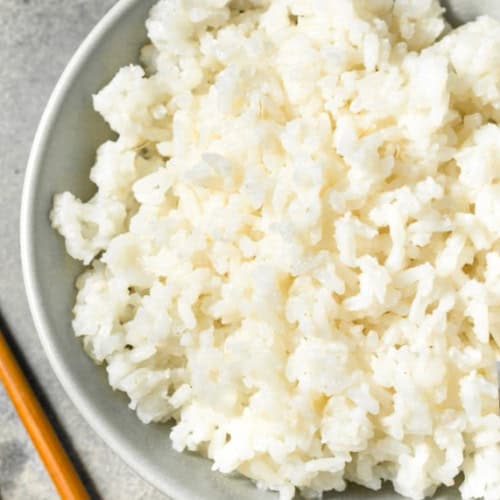 rice in a bowl